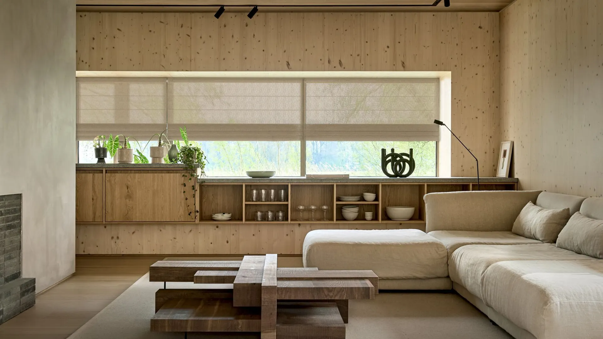 Roman Blinds — installation 3