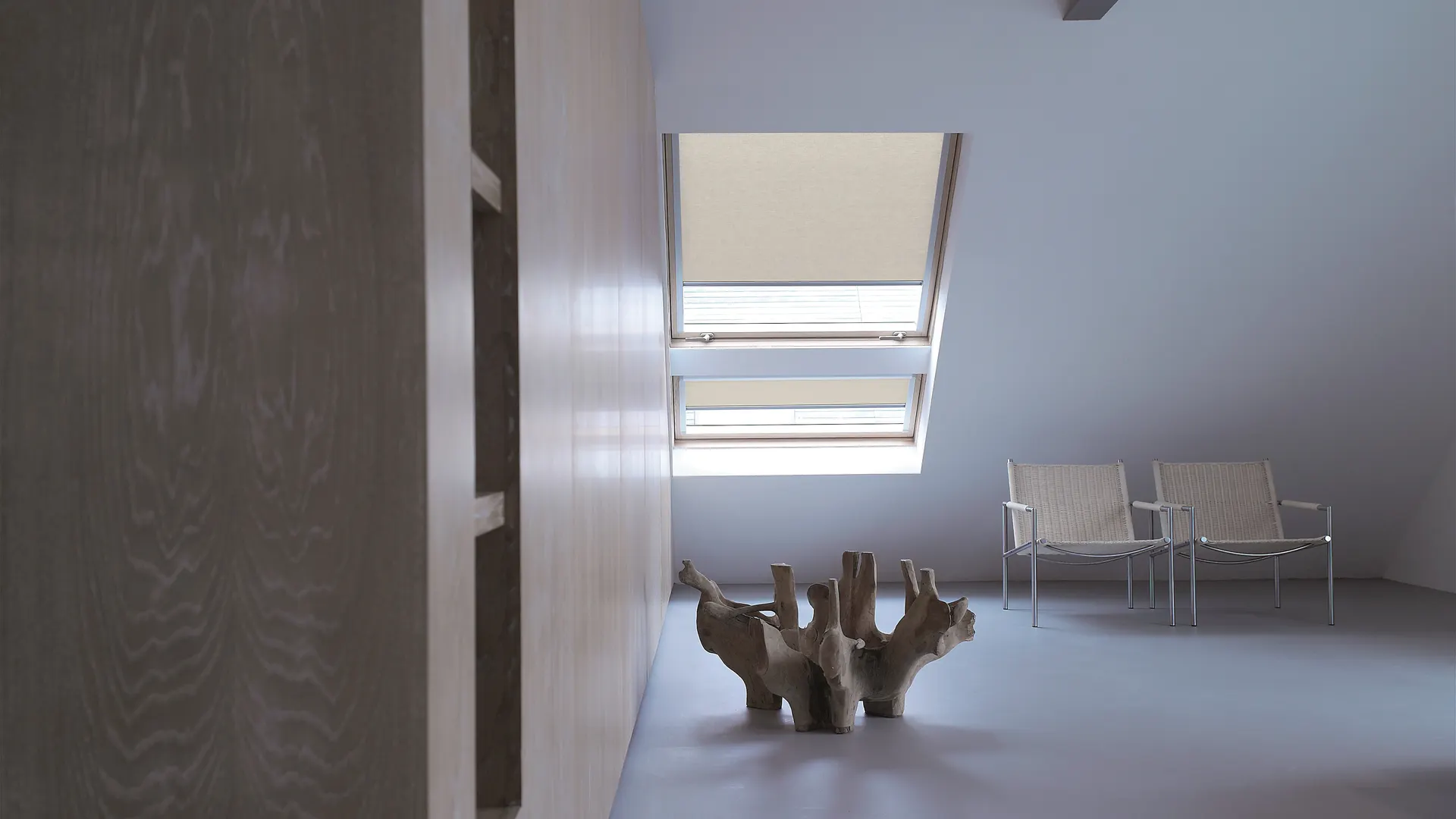 Skylight Blinds — installation 3