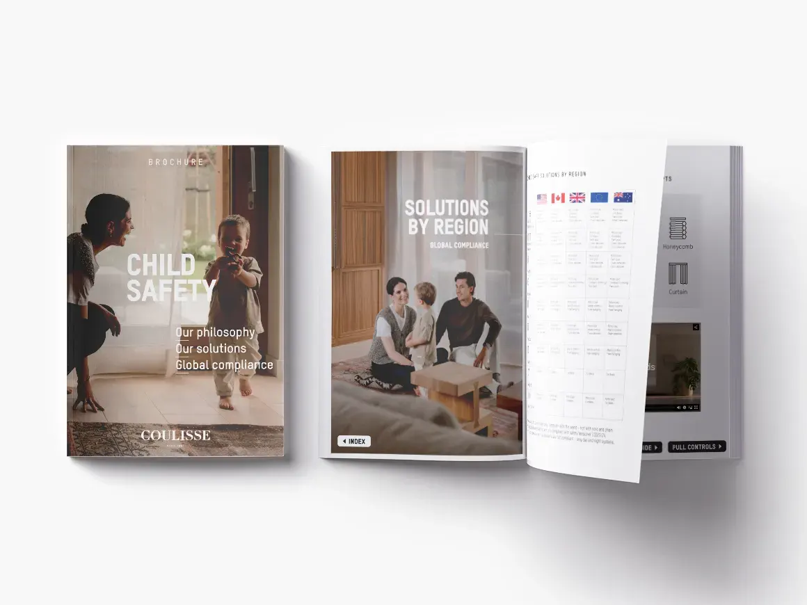 Coulisse child-safe brochure