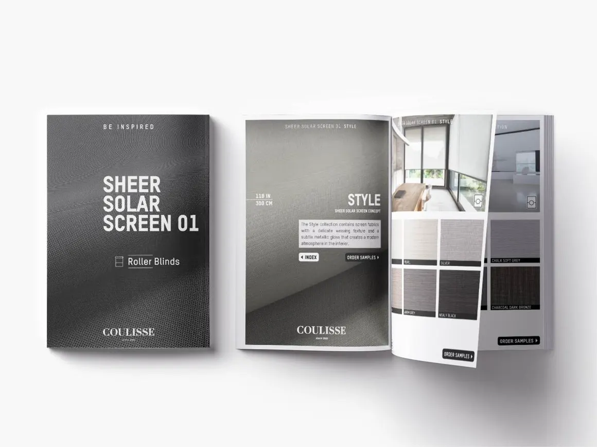 Sheer Solar Screen 01 collection book