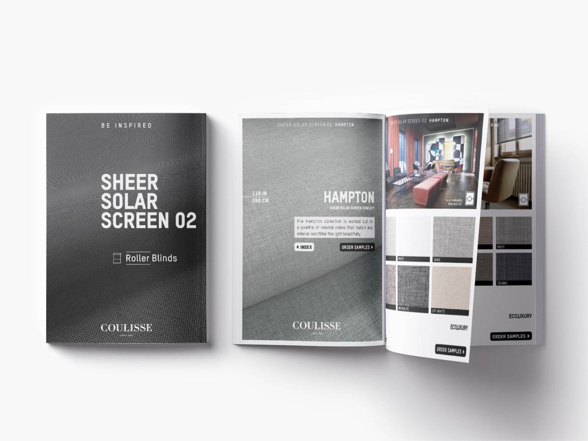 Sheer Solar Screen 02 collection book