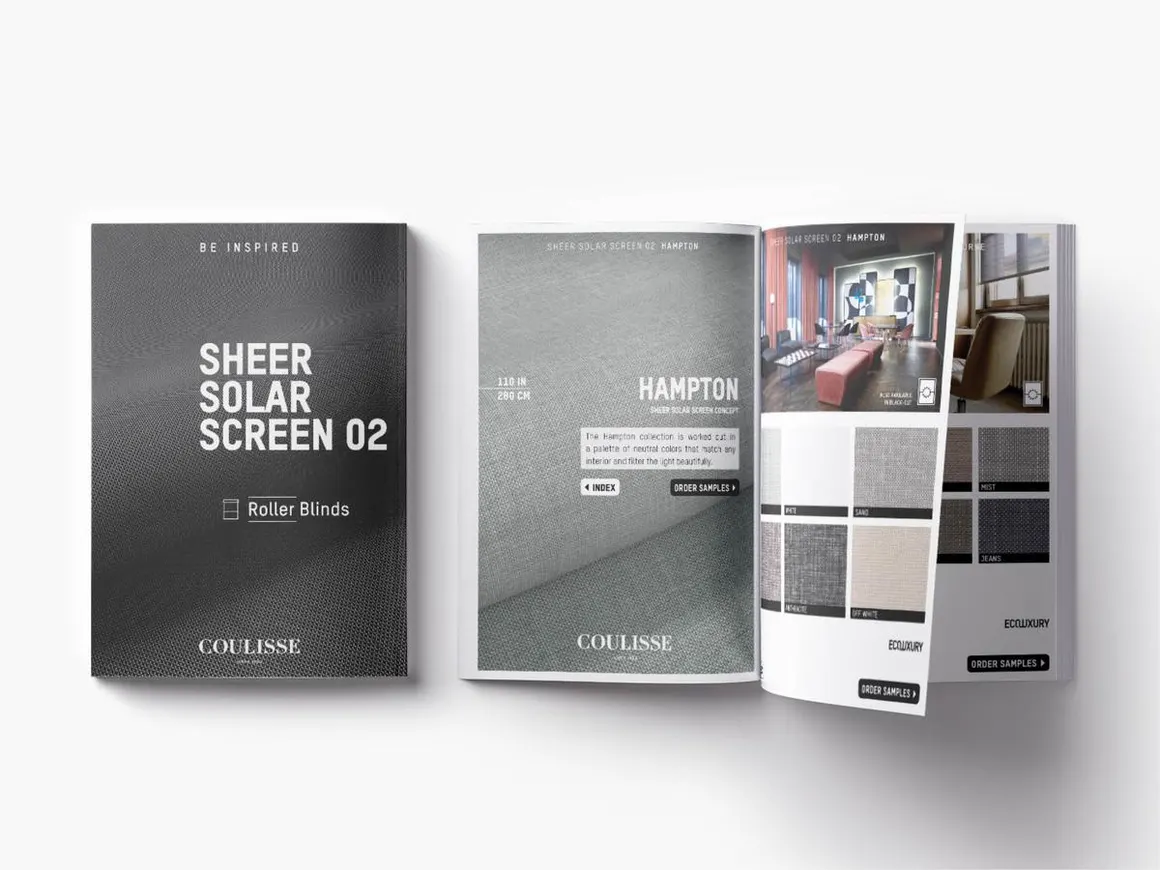 Sheer Solar Screen 02 collection book